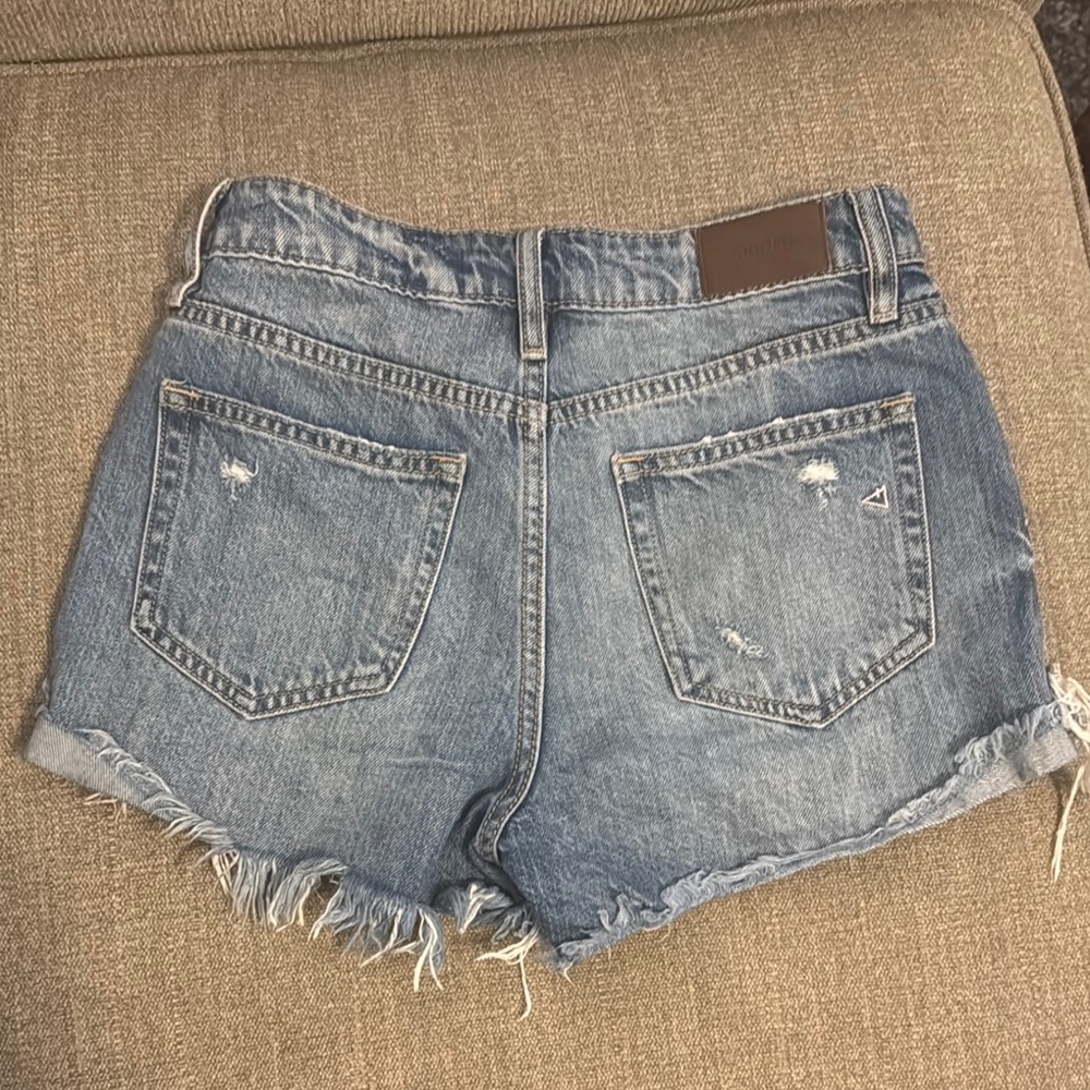 Ripped Cutoff Distressed Denim Women Shorts by Hidden Size XS - Picture 5 of 9